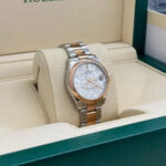 Rolex Datejust m278241-0031/0032 31mm  Silver Floral Motif Dial Oyster Bracelet Watch - Image 4
