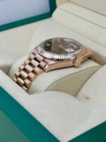 Rolex  Day-Date President 40mm Everose Gold Chocolate Roman Dial - 228235 - Image 3