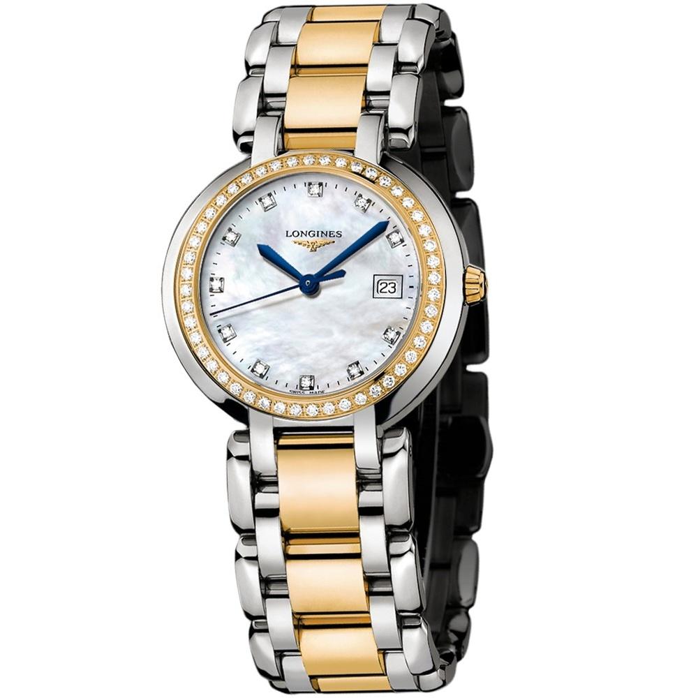 18DFA5FE-2376-2E51-E400-AC689DB4E8B8.jpg Longines Women's L81125976 PrimaLuna 18kt Yellow Gold Diamond Two-Tone Stainless Steel Watch - Image 1