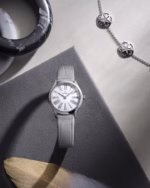 Omega De Ville Mini Trésor 26mm White Dial with Diamonds Stainless Steel Strap 428.18.26.60.04.001 - Image 6