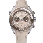 Omega Seamaster Planet Ocean 600M 45.5mm Linen Dial Stainless Steel Strap 215.32.46.51.09.001