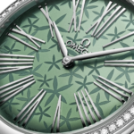 Omega De Ville Trésor quartz green dial green leather strap 36mm 428.18.36.60.10.002 - Image 4