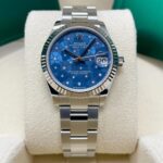 Rolex Datejust m278274-0035/0036 Azzurro Blue Dial Oyster Watch - Image 3