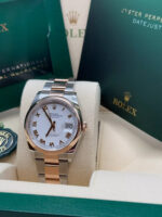 Rolex  Datejust 36mm 126201 White Dial Oyster Bracelet Watch - Image 5