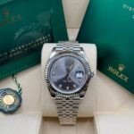 Rolex  Datejust 41mm 126334 Slate Diamond Jubilee Stainless Steel - Image 3