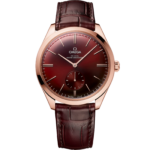 Omega De Ville Trésor 40mm Red Dial Sedna™ 18k Rose Gold Strap 435.53.40.21.11.002