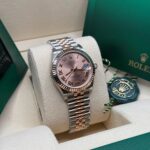 Rolex Datejust m278271-0005/0006 Rose 31mm Dial Oyster Bracelet Watch - Image 4