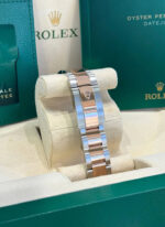 Rolex Datejust 41mm 126301 Chocolate Index Oyster Steel and Everose Gold Watch - Image 8