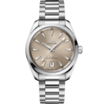 Omega Seamaster Aqua Terra Shades 38 mm Sandstone Dial Stainless Steel Bracelet 220.10.38.20.09.001