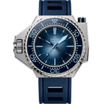 Omega Seamaster Ploprof 1200M 55 x 45mm Blue Dial O‑MEGASTEEL Strap 227.32.55.21.03.001