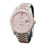 Rolex Datejust 41mm - Everose Full Honeycomb Baguette 126331