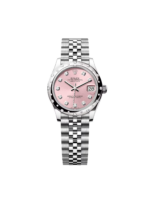 Rolex Datejust m278344-0033/0034 Pink Dial 31mm Domed Diamond Oyster Watch - Image 2