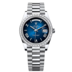 Rolex Day-Date 40mm 228396TBR-0042 Blue ombré Roman Dial