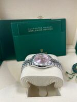 Rolex Lady-Datejust 28mm 279174 Pink Diamond Dial Oyster Bracelet - Image 5