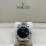 Rolex  Day-Date 40mm 228349RBR-0002 Bright Black Dial President Bracelet - Image 3