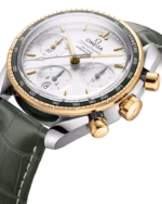 Omega Speedmaster 38 Silver Dial 38mm Stainless Steel 18k Yellow Gold Strap 324.23.38.50.02.001 - Image 2