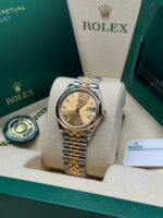 Rolex Datejust m278243-0013/0014  31mm Champagne Dial Yellow Rolesor Oyster Watch - Image 11