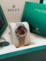 Rolex Datejust m278271-0003/0004 Chocolate 31mm Dial Oyster Bracelet Watch - Image 4