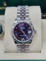 Rolex Datejust m278274-0025/0026 Aubergine 31mm Dial Oyster Watch - Image 11