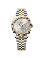 Rolex  Datejust 41mm 126333 Silver Index Oyster Steel and Yellow Gold Mens Watch - Image 2