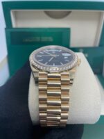 Rolex Day-Date 40mm Bright Black Dial President Watch 228348RBR-0043 - Image 3