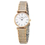 Longines Women's L42091917 La Grande Classique Rose-Tone Stainless Steel Watch