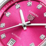 TAG Heuer Carrera Date 36mm Ladies Watch Pink Diamond Dot WBN2318.BA0001 - Image 3