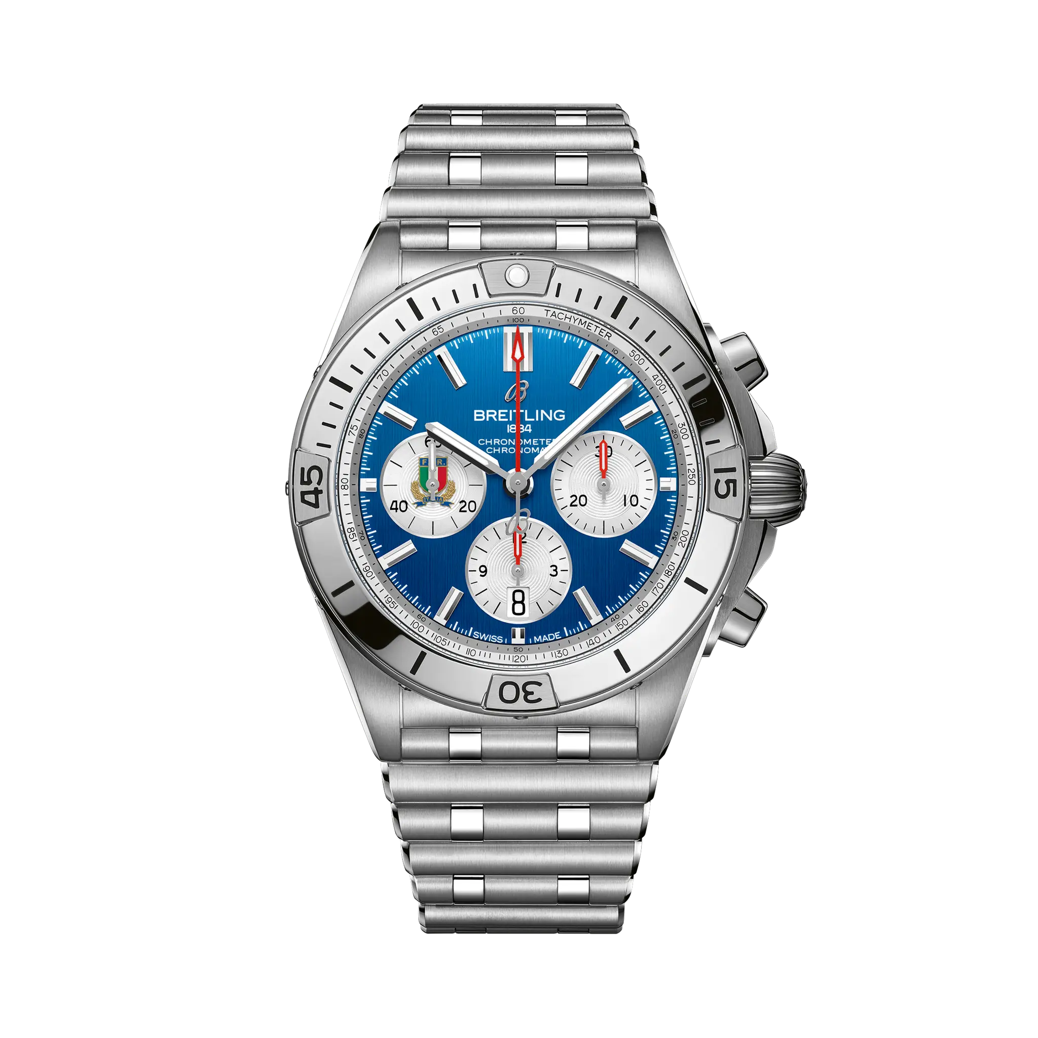 2246307A-9AE3-7016-4994-0725AB2771FF.png Breitling Chronomat B01 42 Six Nations Italy AB0134A41C1A1 - Image 1