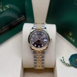 Rolex Datejust m278273-0021/0022 31mm Dark Grey Dial Stainless Steel and Yellow Gold Oyster Watch - Image 10