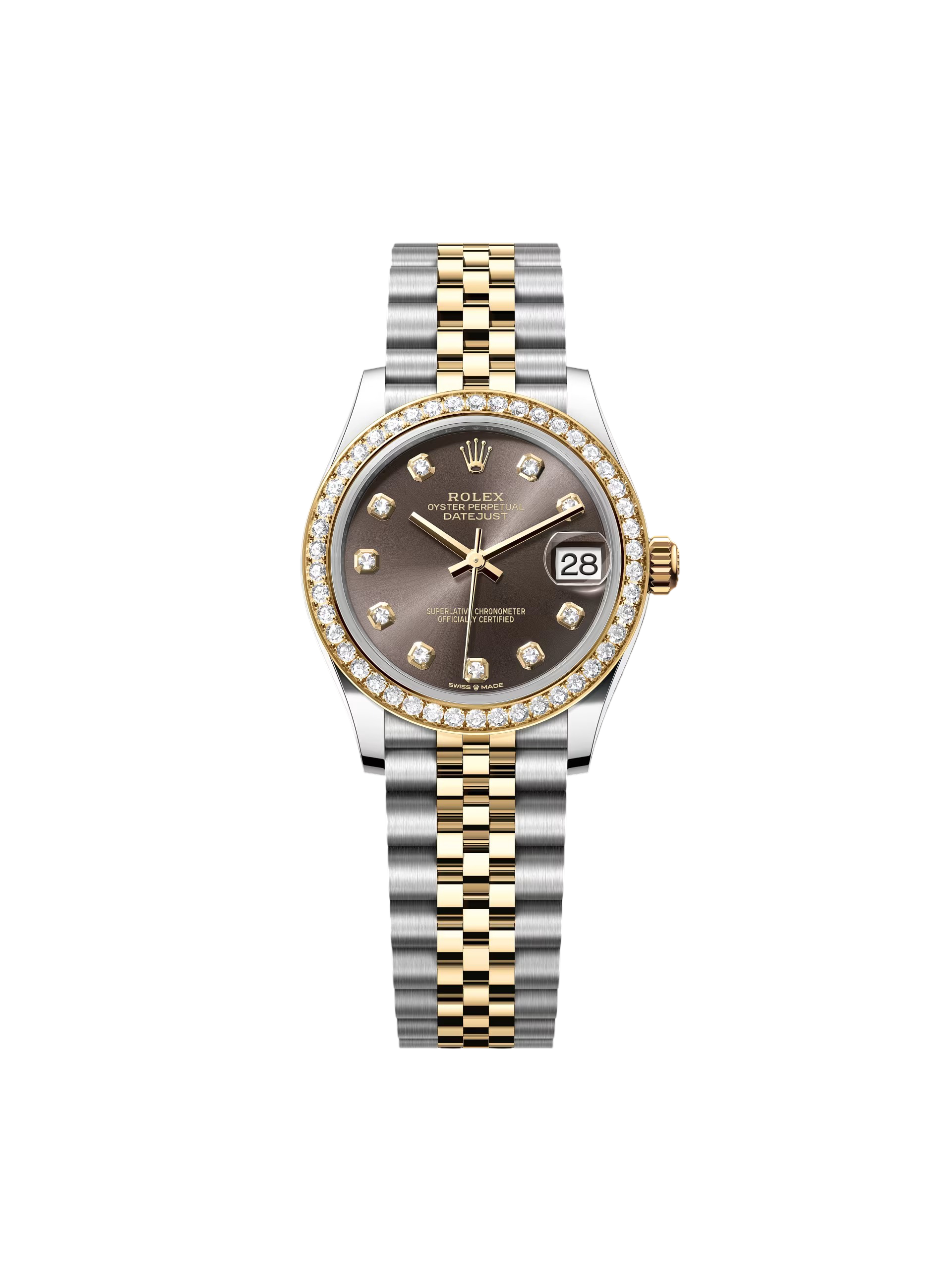 22A2ECE3-6BF0-8615-7C44-3F45343AC149.png Rolex Datejust m278383RBR-0021/0022 31mm Dark Grey Dial Oyster Bracelet - Image 1