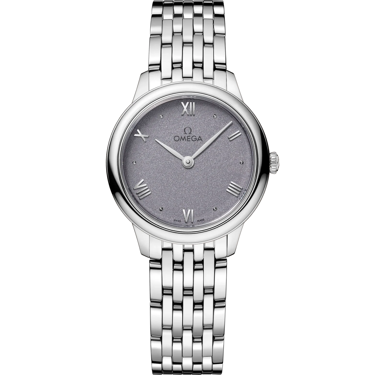 22B4FD41-07A7-9B13-D712-D8D8E94899E4.png Omega De Ville Prestige 27.5 mm Blue Dial Stainless Steel Bracelet 434.10.28.60.03.001 - Image 1