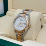 Rolex Datejust m278241-0031/0032 31mm  Silver Floral Motif Dial Oyster Bracelet Watch - Image 5