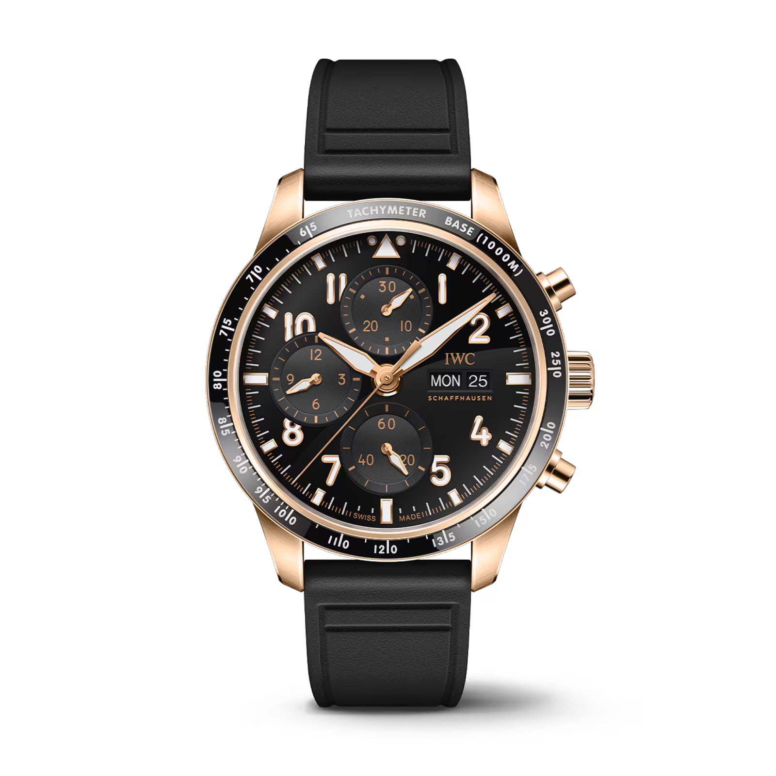 22F8E8F8-713B-0695-B111-0F256CD96003.avif IWC Pilot's Performance Chronograph 41mm Mens Watch Black Rubber IW388309 - Image 1