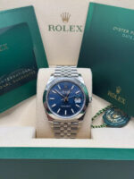 Rolex  Datejust 41mm 126334 Blue Index Oyster Stainless Steel Men’s Watch - Image 13
