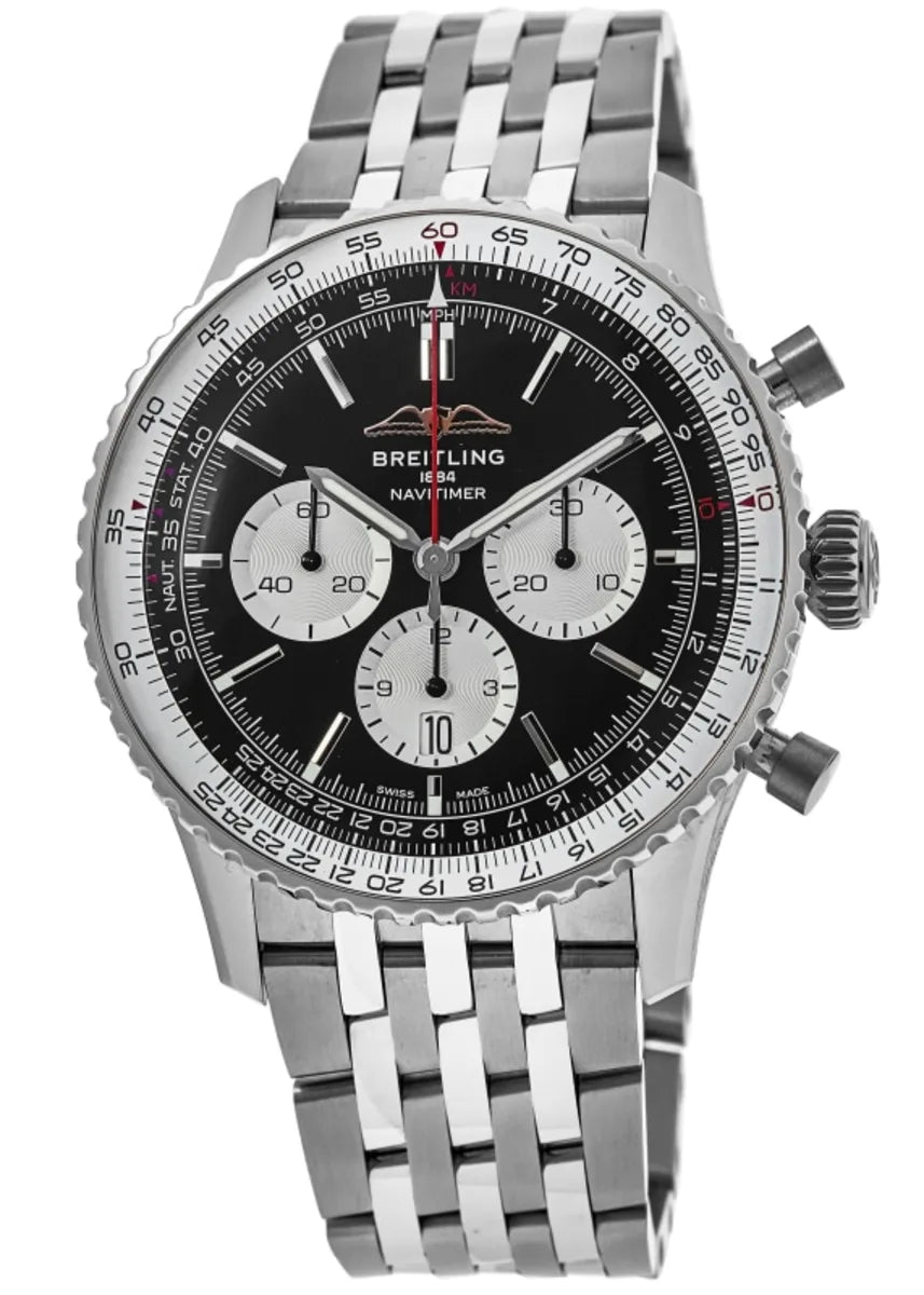 238D0B4F-192C-2EC7-1BAD-214D53B15247.jpg Breitling AB0137211B1A1 Navitimer B01 Black Dial - Νew - Image 1