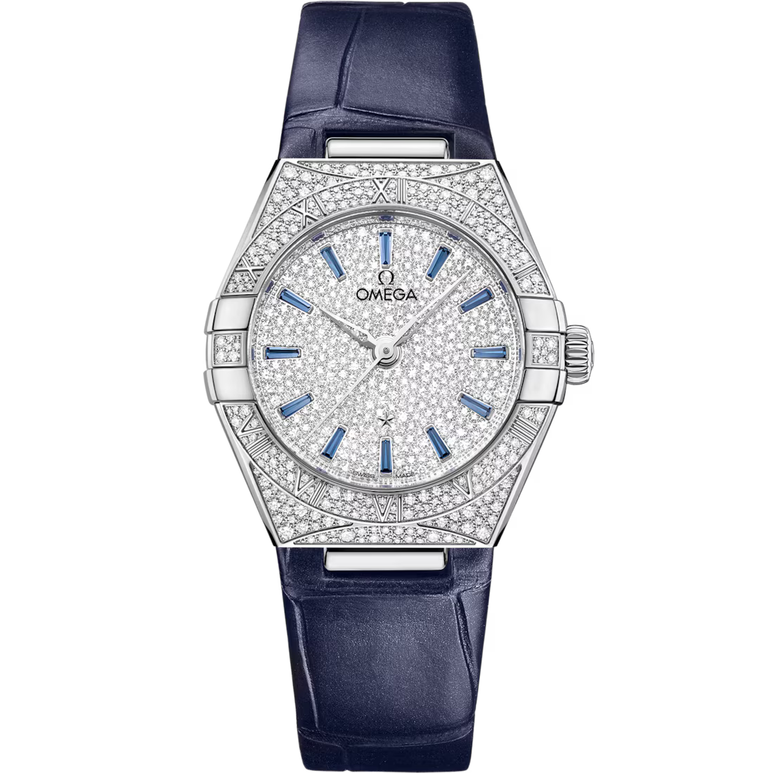 245B91A1-931D-D42F-45D7-51FAC37A330D.avif Omega Constellation Ladies' Selection 29mm Canopus Gold™ on leather strap 131.58.29.20.99.003 - Image 1