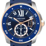 Cartier CALIBRE ROSE GOLD MIX BLUE 42mm - Image 2