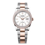 Rolex  Datejust 126281RBR White Dial 36mm