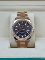 Rolex  Sky-Dweller 42mm 336935-0002 Rose Gold Chocolate Dial - Image 9