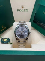 Rolex  Datejust 41mm 126334 Slate Diamond Jubilee Stainless Steel - Image 12