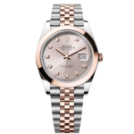 Rolex Datejust 41mm 126301 Sundust Diamond Jubilee Steel and Everose Gold Watch