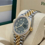 Rolex  Datejust 36mm 126283 Olive Green Dial Jubilee Bracelet Watch - Image 5