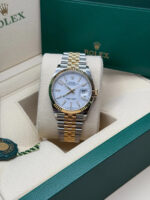 Rolex  Datejust 36mm 126233 White Index Dial Two-Tone Jubilee Bracelet Watch - Image 8