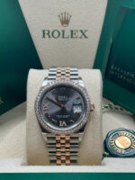 Rolex  Datejust 36mm 126281 Slate Dial Oyster Bracelet - Image 10