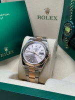 Rolex Datejust 41mm 126331 Sundust Index Oyster Steel and Everose Gold Watch - Image 5