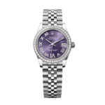 Rolex Datejust m278384RBR-0029/0030 Aubergine 31mm Dial Jubilee Watch