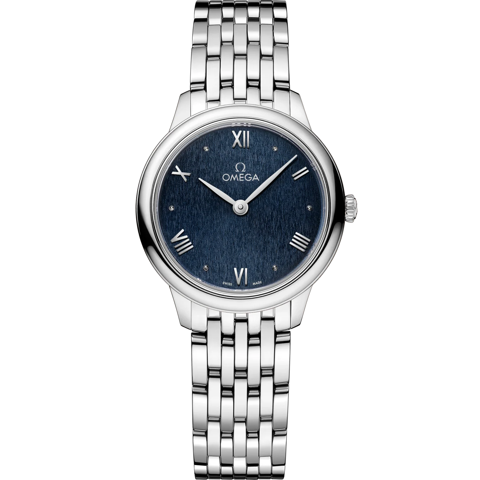 287C2DA9-250B-C0F4-A958-11506991FF51.png Omega De Ville Prestige 27.5 mm Blue Dial Stainless Steel Bracelet 434.10.28.60.03.002 - Image 1
