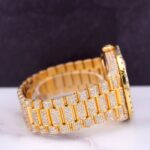 Rolex Day Date 40mm 18k Yellow Gold Iced Out 25ct Genuine Diamonds 228238 - Image 5