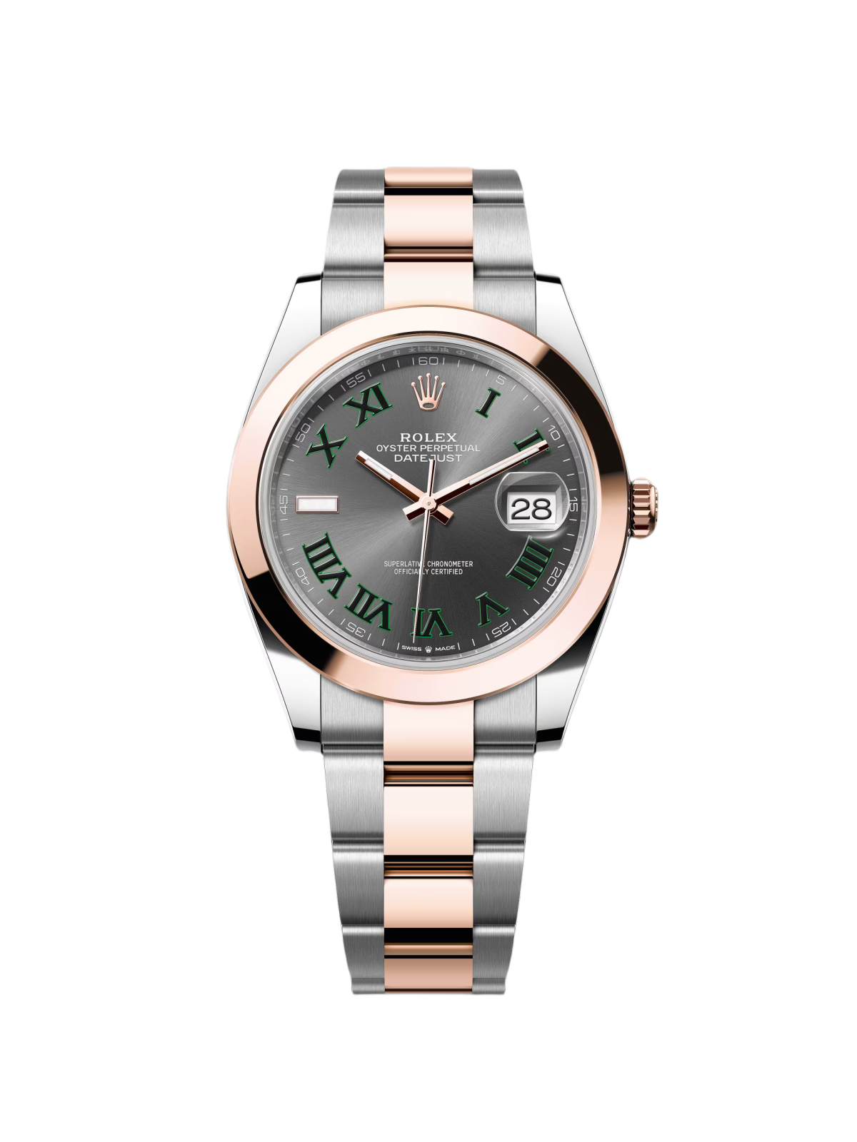 2965F42E-7376-A065-0FB2-05D209D9AAC8.png Rolex Datejust 41mm 126301 Sundust Slate Roman Dial Oyster Bracelet - Image 1