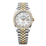 Rolex  Datejust 36mm 126283 White Mother-of-Pearl Dial Jubilee Bracelet Watch